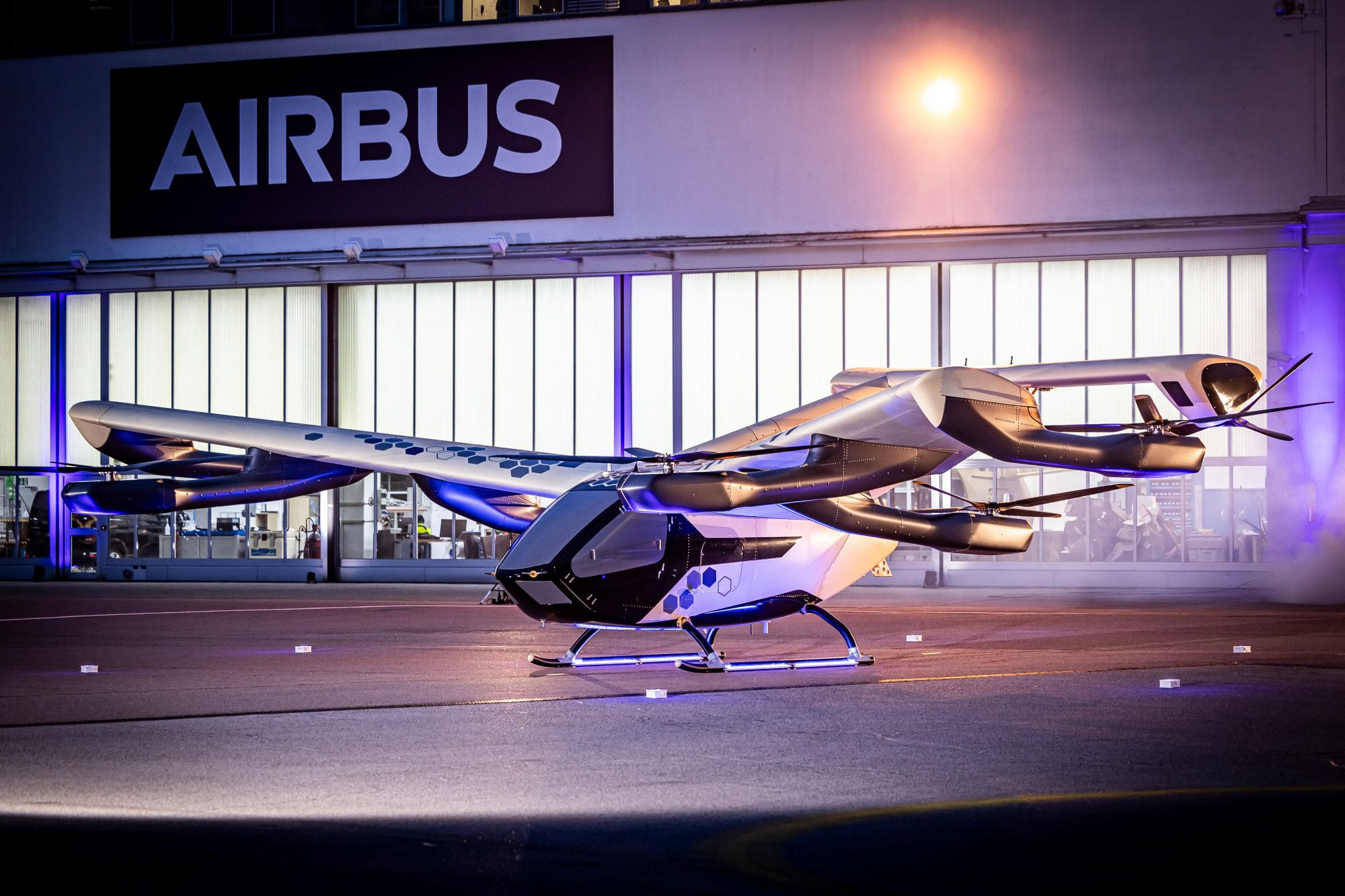Cool: Airbus Reveals Its 4 Seat eVTOL Prototype