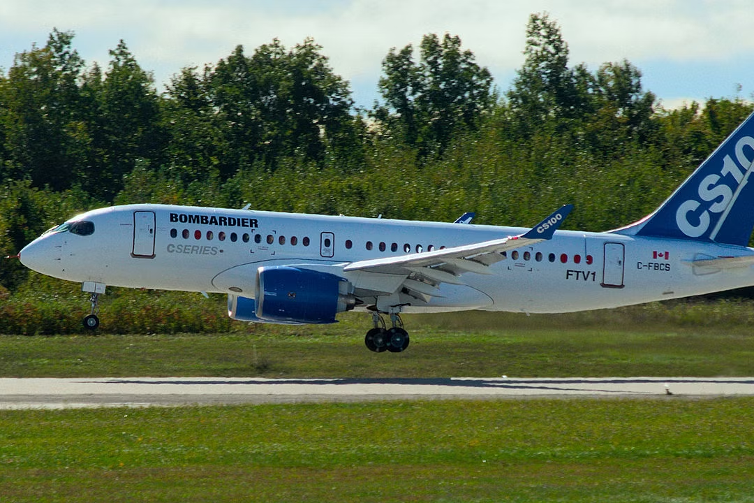 What Happened To The Bombardier CSeries' First Test Aircraft?