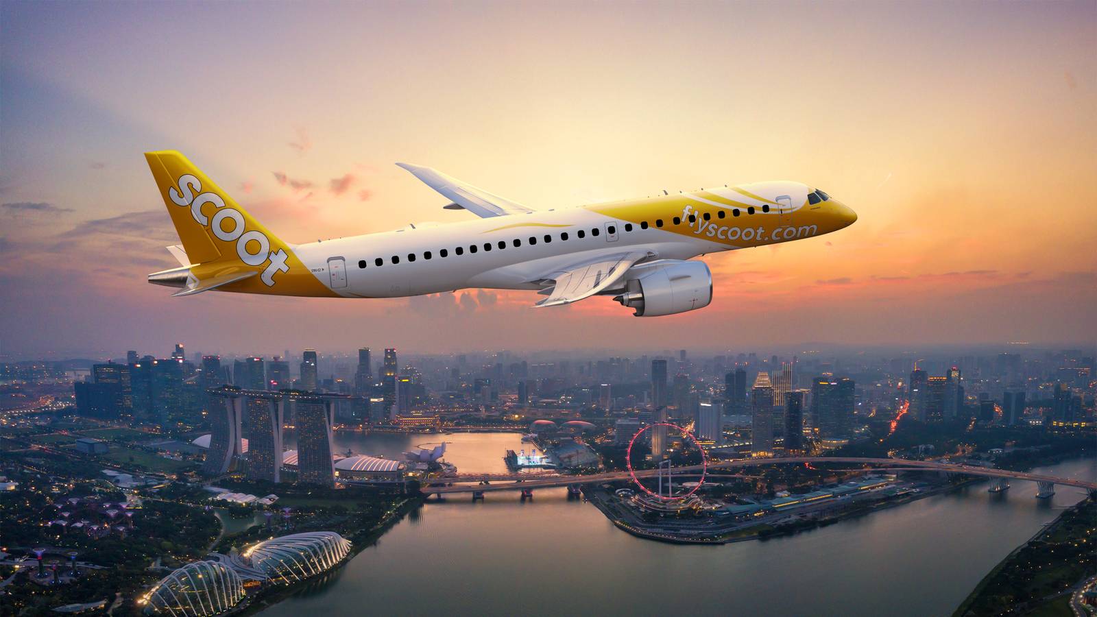 Scoot Unveils Inaugural Date For Embraer E190-E2 Flights And New Destinations