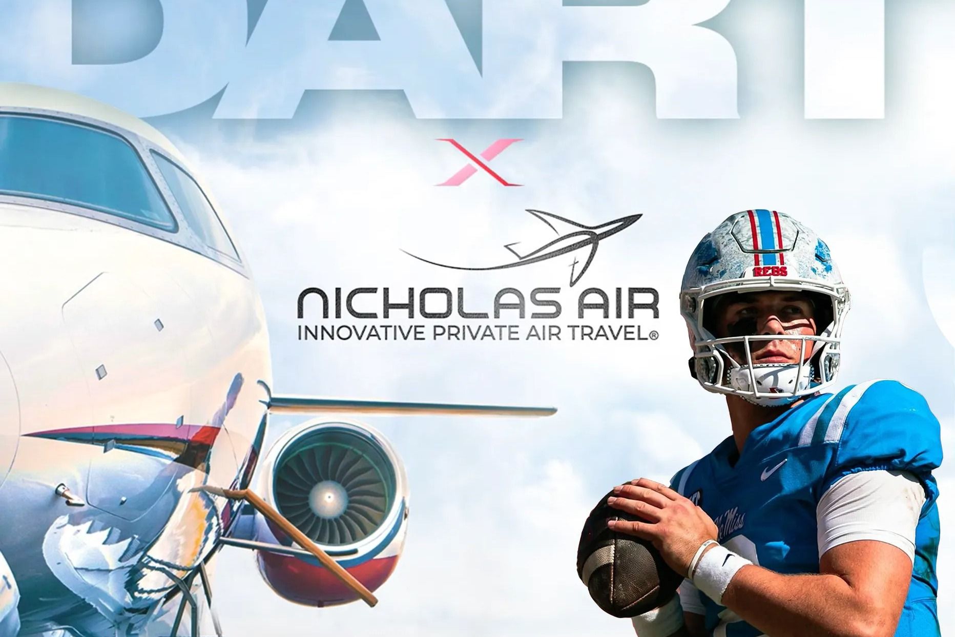 Ole Miss Quarterback Jaxson Dart Bags Private Jet Travel For Free