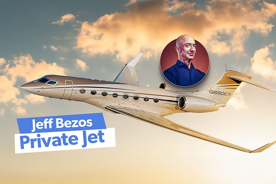 Amazon Founder: A Look At Jeff Bezos's Private Jets