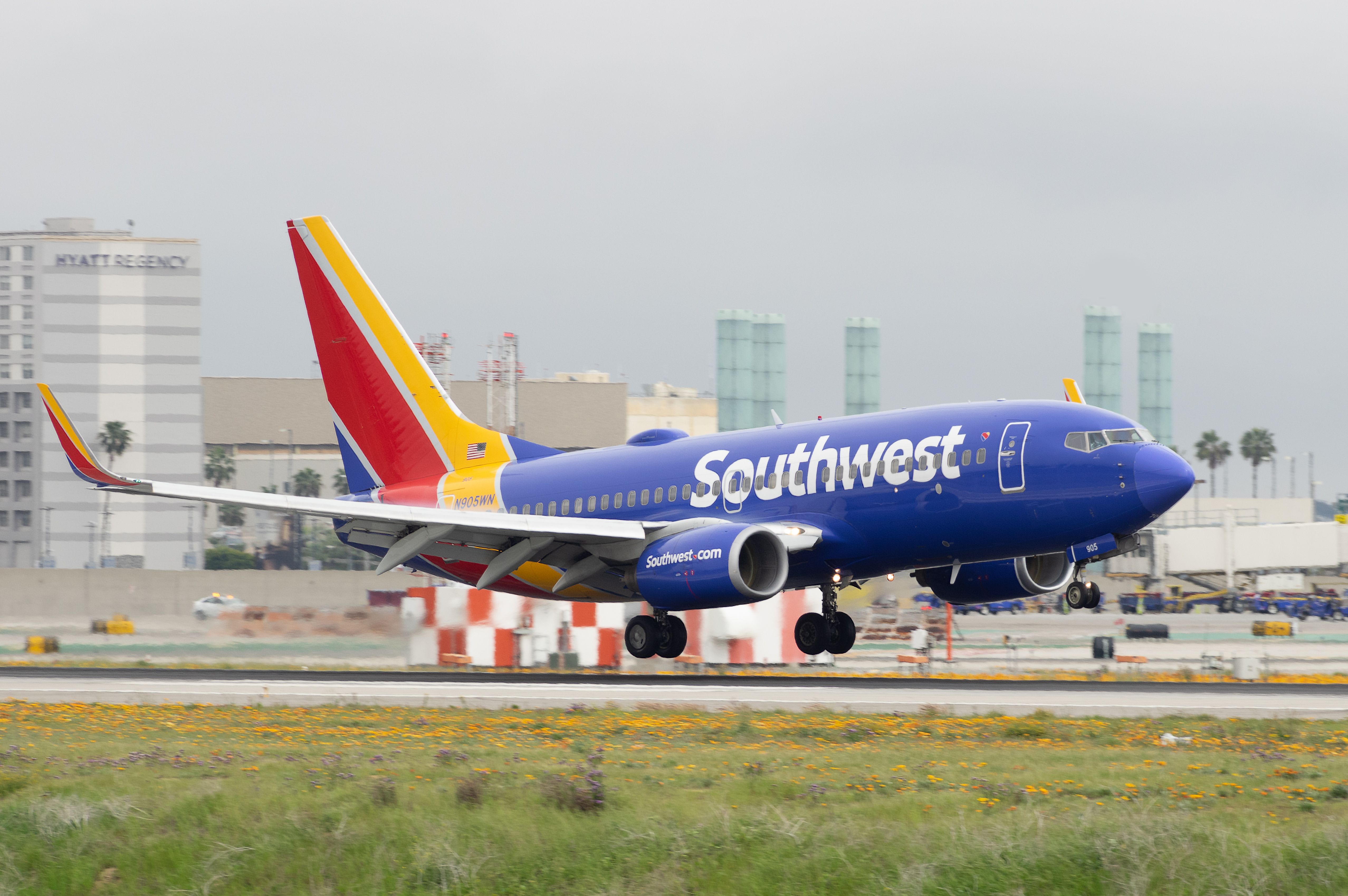 Southwest Airlines' Busiest Routes From Los Angeles International Airport