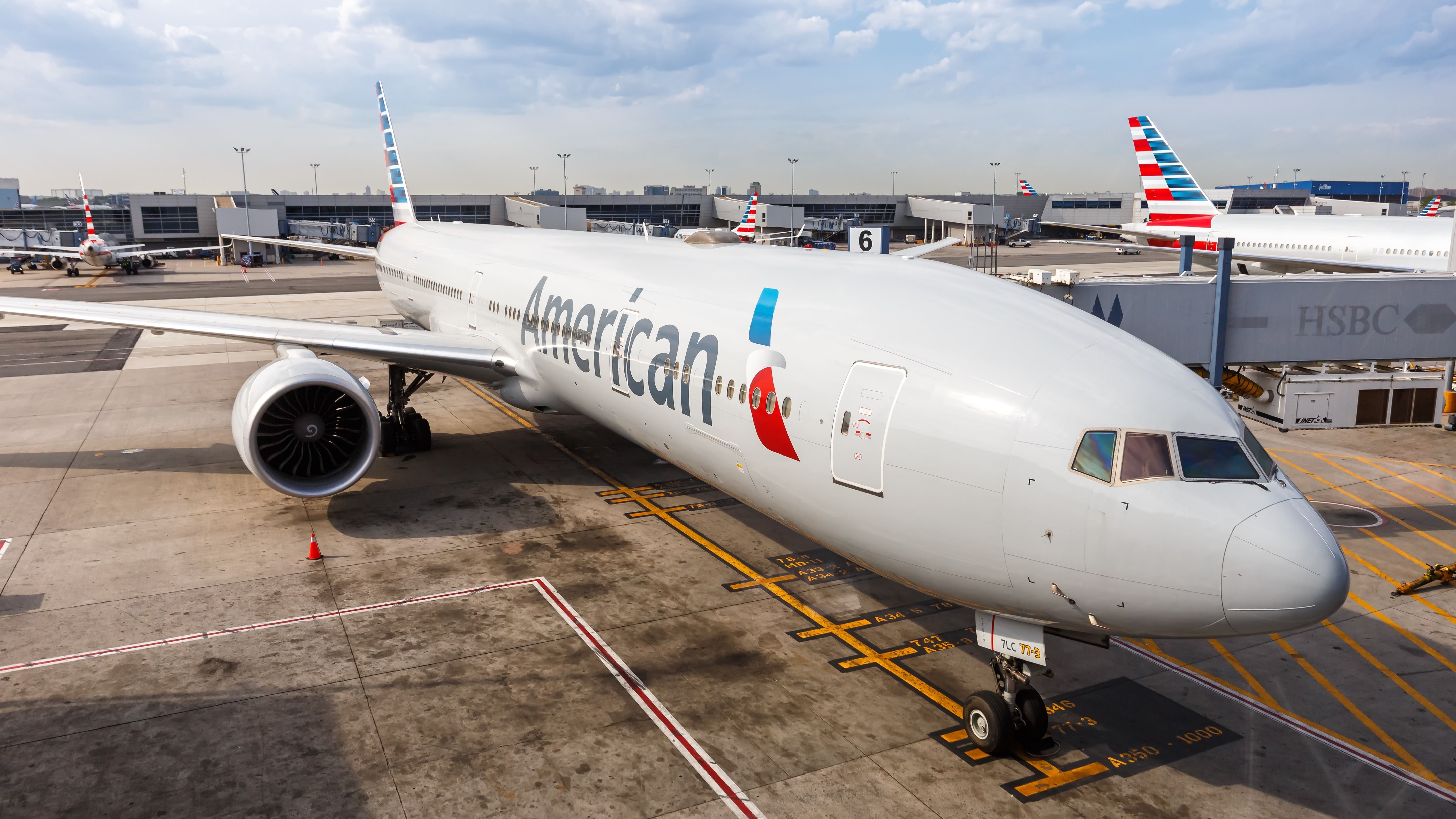 American Airlines Boeing 777-300ER Hits Frontier Airlines Airbus