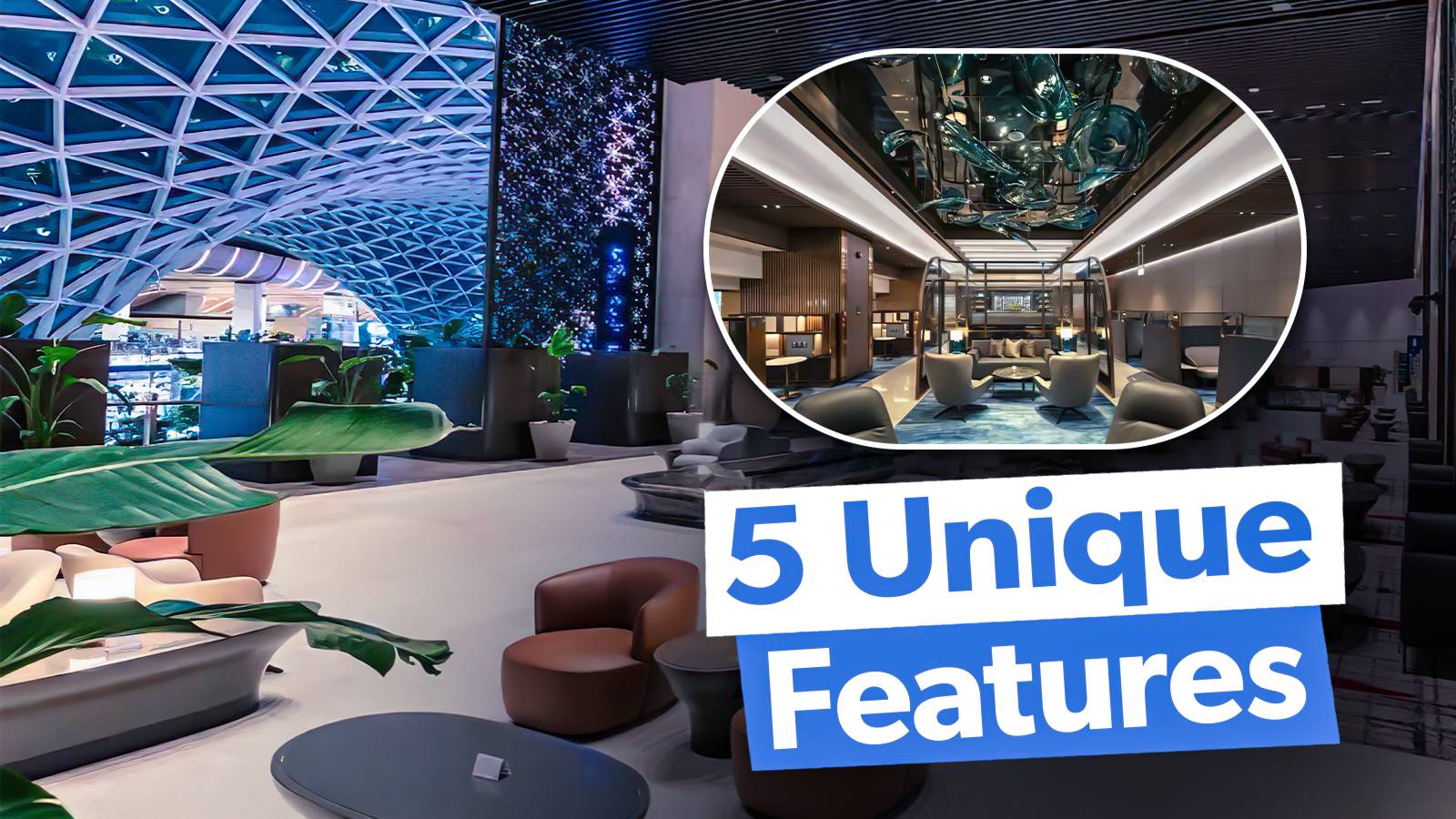 Cool: 5 Unique Features Of Airport Lounges Across The World