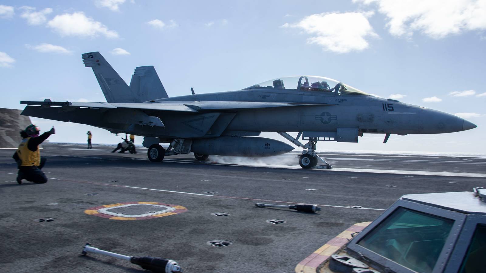 Armed US Navy F/A-18E Super Hornets Arrive In Jordan To Address Iran Threat