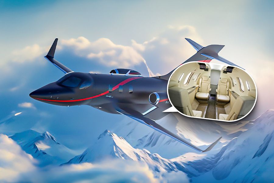 5 Unique Features Of The HondaJet's Interior