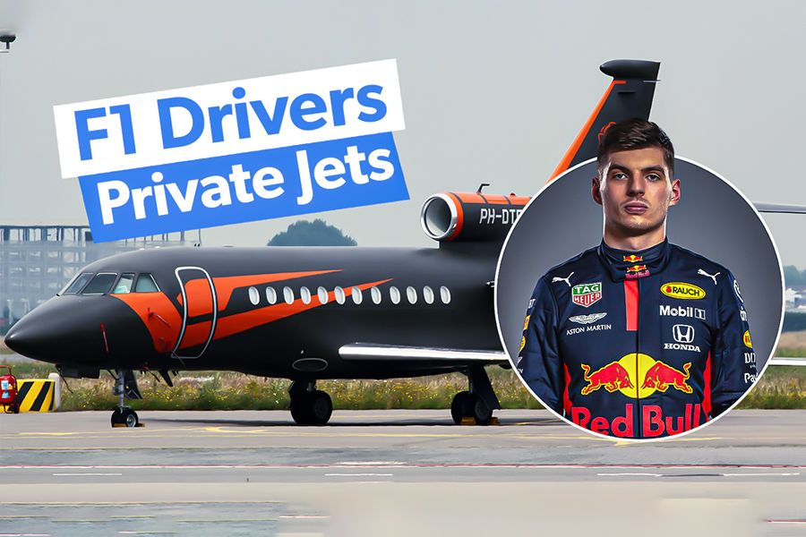 A List Of 5 F1 Drivers That Use Private Jets