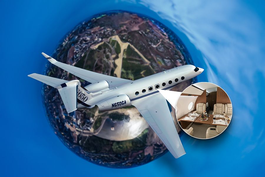 Ultimate Luxury: A Look At The Unique Gulfstream G650 Interior