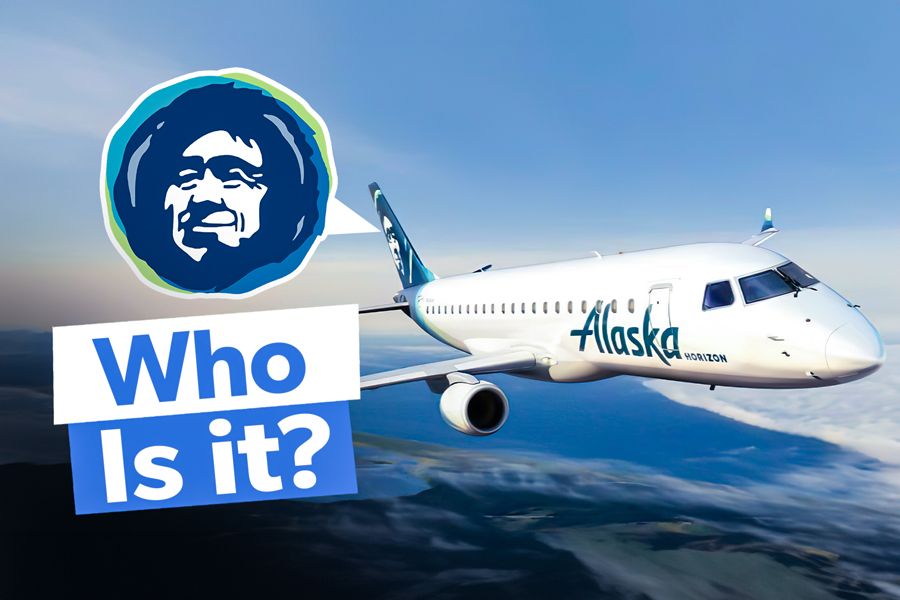 Aviation's Most Recognizable Face: Who Is The Man On The Tails Of Alaska Airlines' Planes?