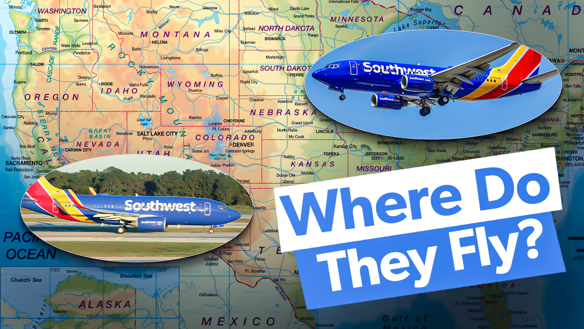 Southwest's Boeing 737-700s: What Are The Type's Top Routes At The Carrier?