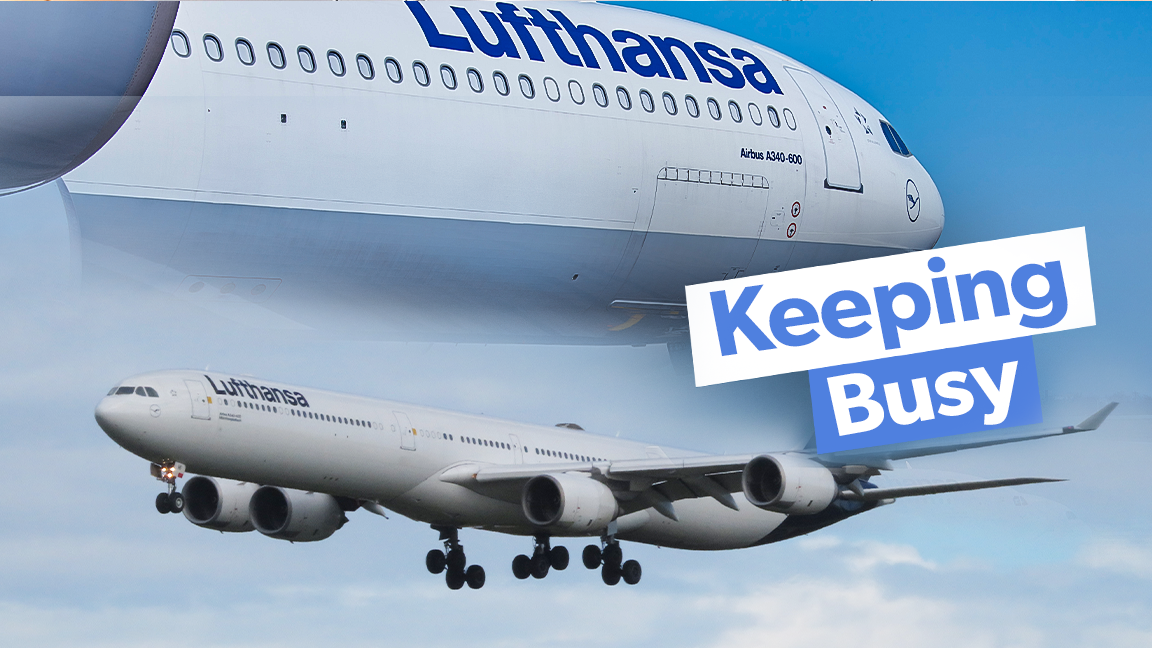 Top 5: These Are The Airbus A340-600's Busiest Routes At Lufthansa