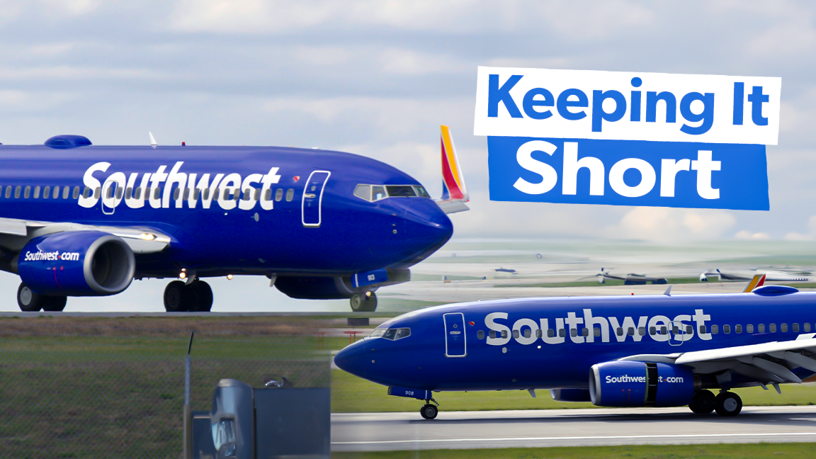Up & Straight Back Down: Southwest Airlines' 5 Shortest Routes