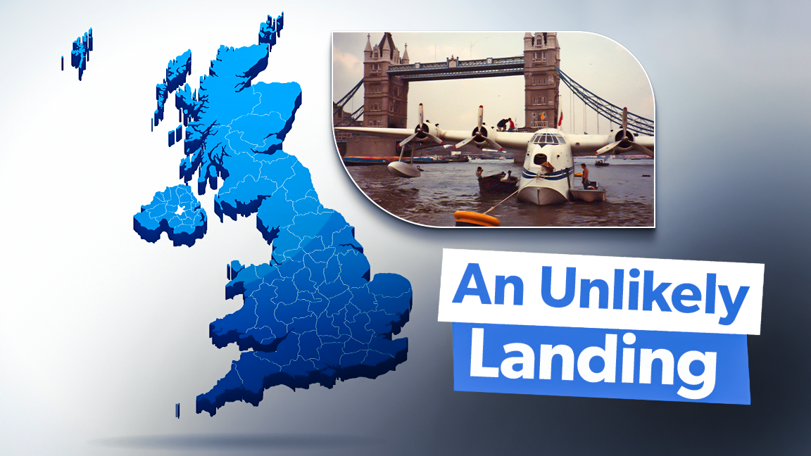 Throwback: The BOAC Plane That Landed On The River Thames