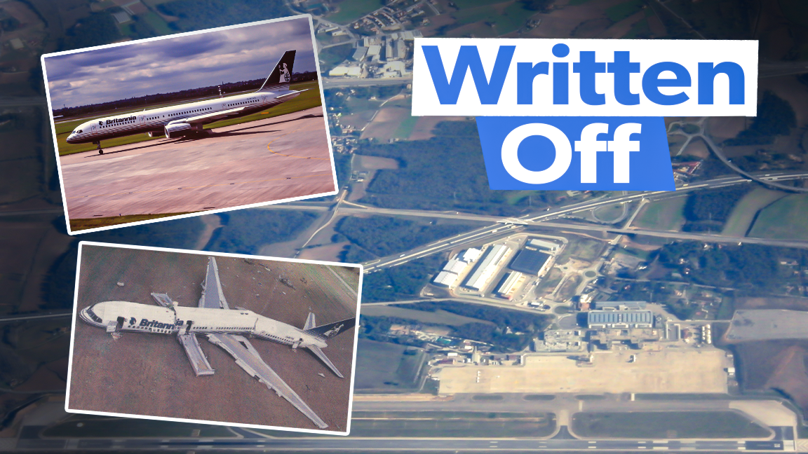 Throwback: The Britannia Airways Boeing 757 That Broke Apart On Landing