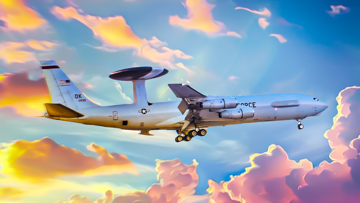 What You Need To Know About The USAF E-3 Sentry Military Jet Radar