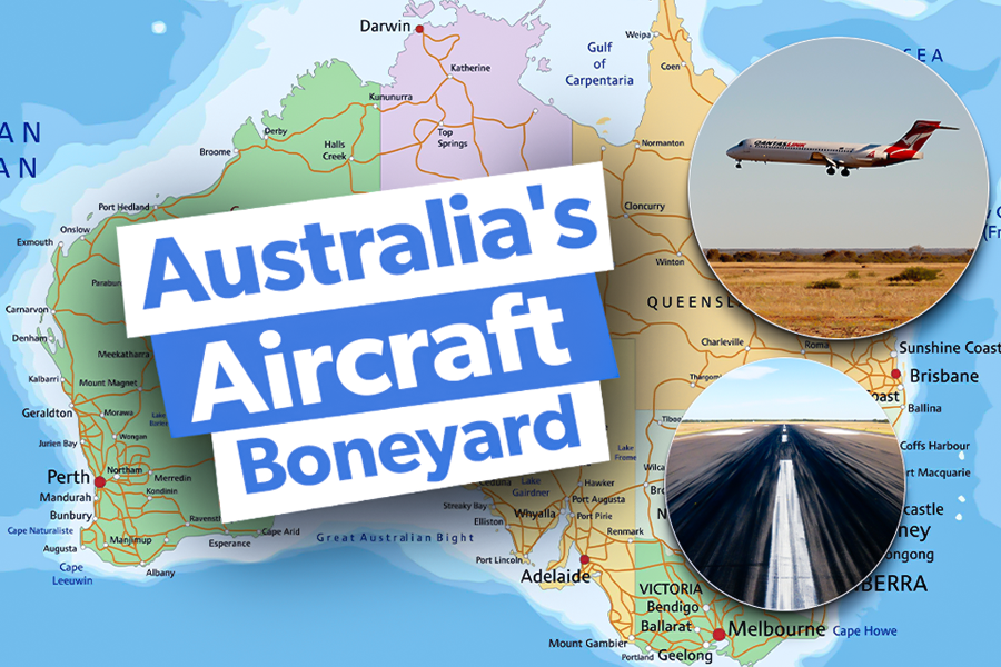 Everything You Need To Know About Australia's Aircraft Boneyard In Alice Springs