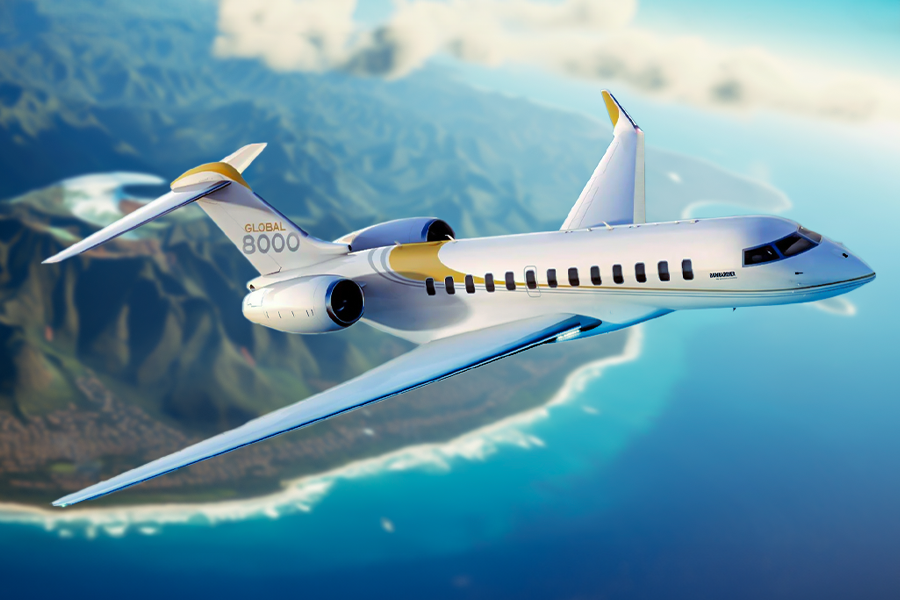 What Is The Projected Price Of The Bombardier Global 8000?