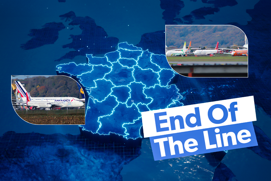 The End Of The Road: Inside The French Airport Where Planes Are Recycled