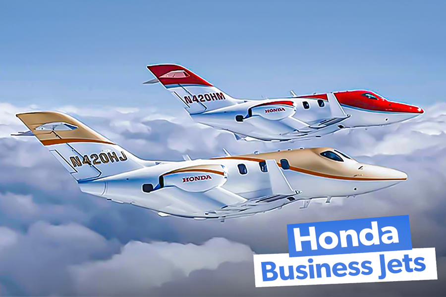 Several Variants: 6 Notable Honda Business Jets