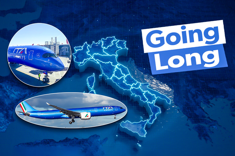 Top 5: These Are ITA Airways' Longest Routes