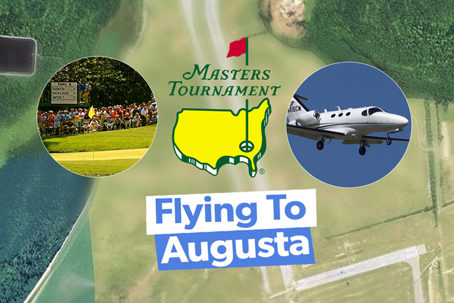 Examined: Private Jet Activity At The 2024 Masters Golf Tournament