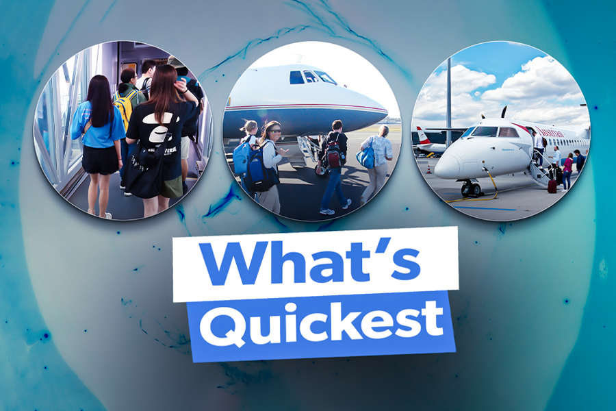 What Is The Fastest Way To Get Everyone Onboard An Aircraft?