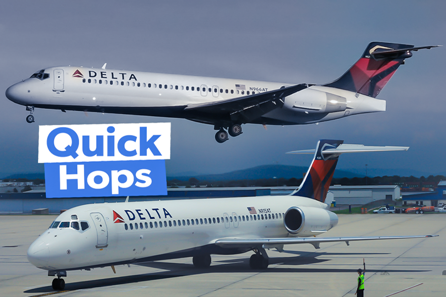 Top 5: These Are Delta Air Lines' Shortest Boeing 717 Routes
