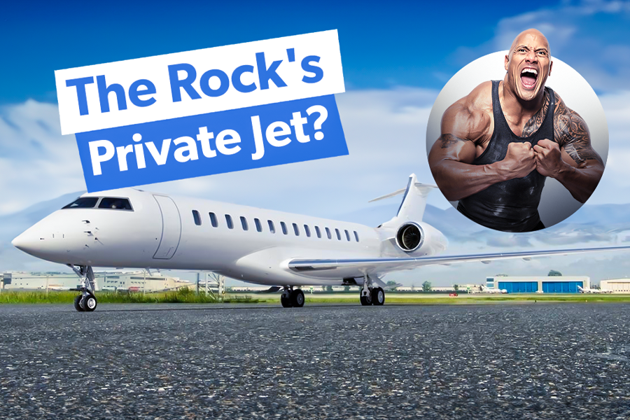 The Rock: A Guide To Dwayne Johnson's Private Jets