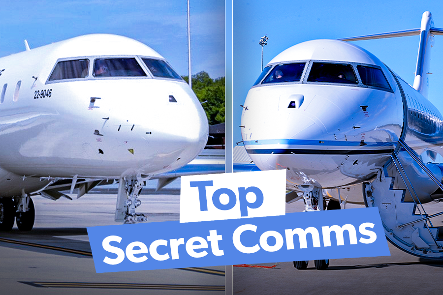Top Secret Comms: A Guide To The USAF's E-11A Strategic 'Wi-Fi In The Sky'