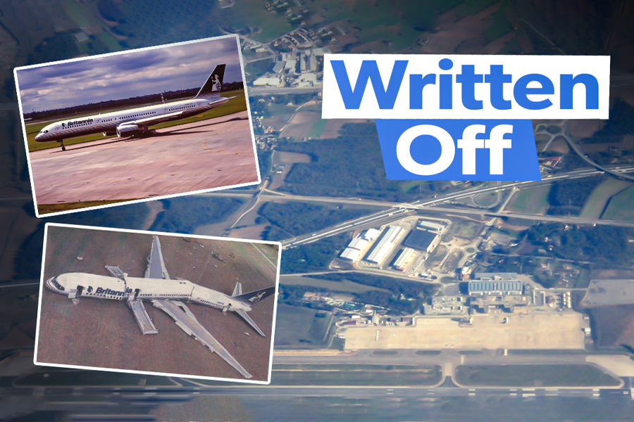 Throwback: The Britannia Airways Boeing 757 That Broke Apart On Landing