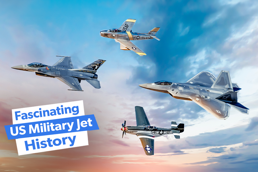 A Quick Guide To Fascinating US Military Jet History