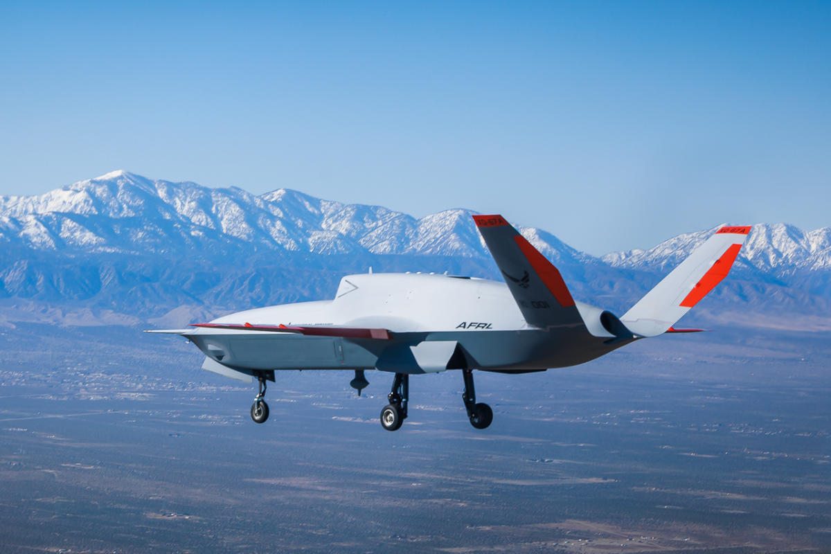 US Air Force XQ-67 CCA Drone Prototype Makes First Flight