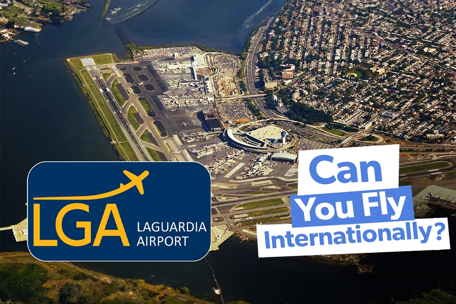 Is New York LaGuardia An International Airport?