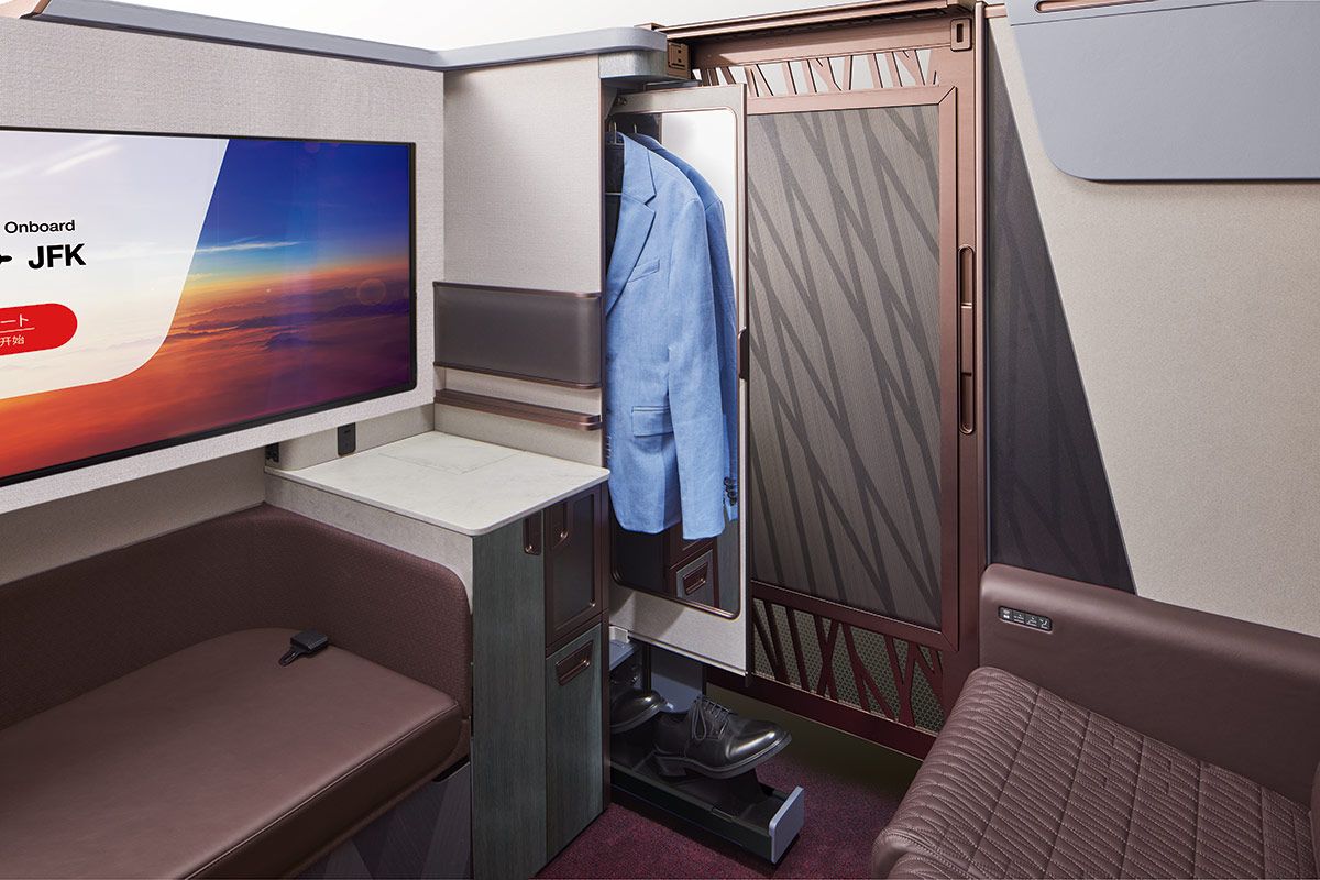 Japan Airlines first class