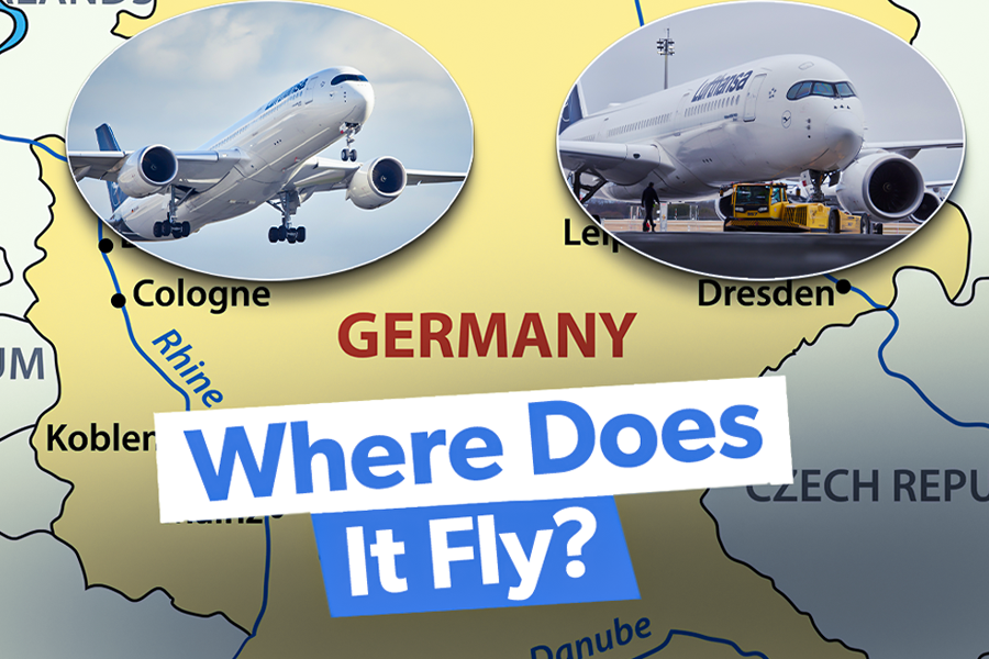 The Airbus A350-900 At Lufthansa: The German Flag Carrier's 5 Longest Routes With The Type