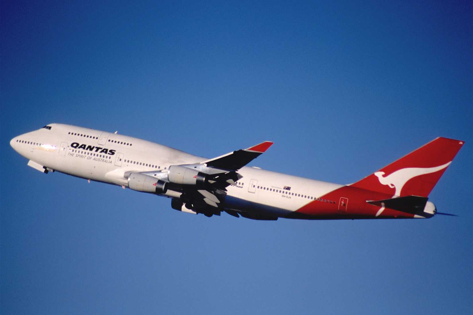 Qantas Boeing 747 VH-OJA