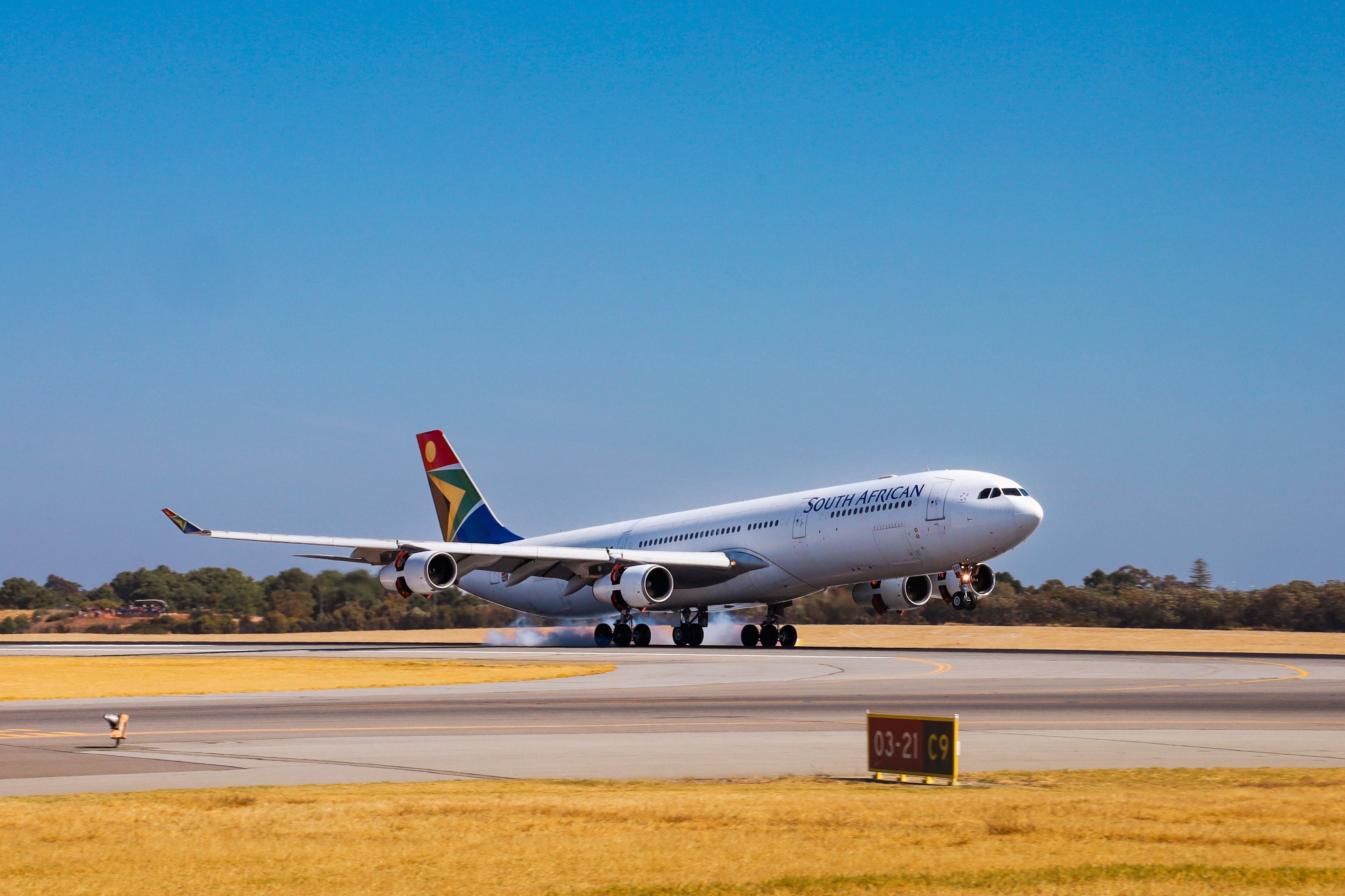 Longest Route: South African Airways Resumes Airbus A340 Flights To Perth Australia