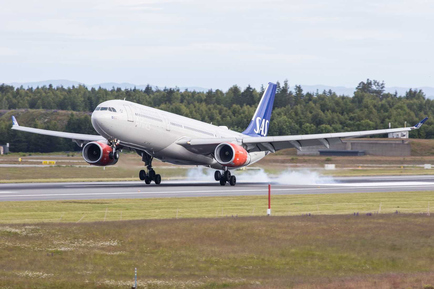 SAS A330-300 shutterstock_2193477459