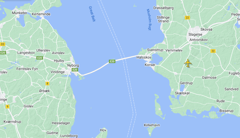 Denmark's Great Belt Strait: Airspace Closed To Planes After Missile ...