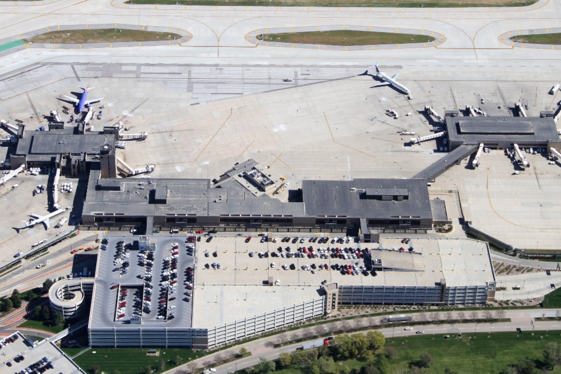 Passenger Terminal Spared As Tornado In Omaha Tears Through Eppley Airfield