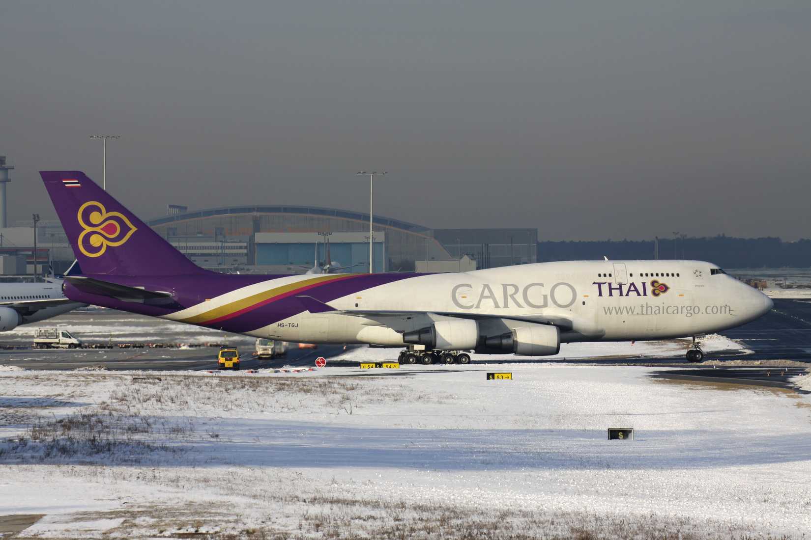 Thai Cargo Boeing 747-400BCF at Franfkurt Airport FRA