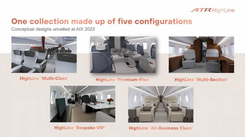 ATR Reveals Details Of Its 1st All Business Class 72-600