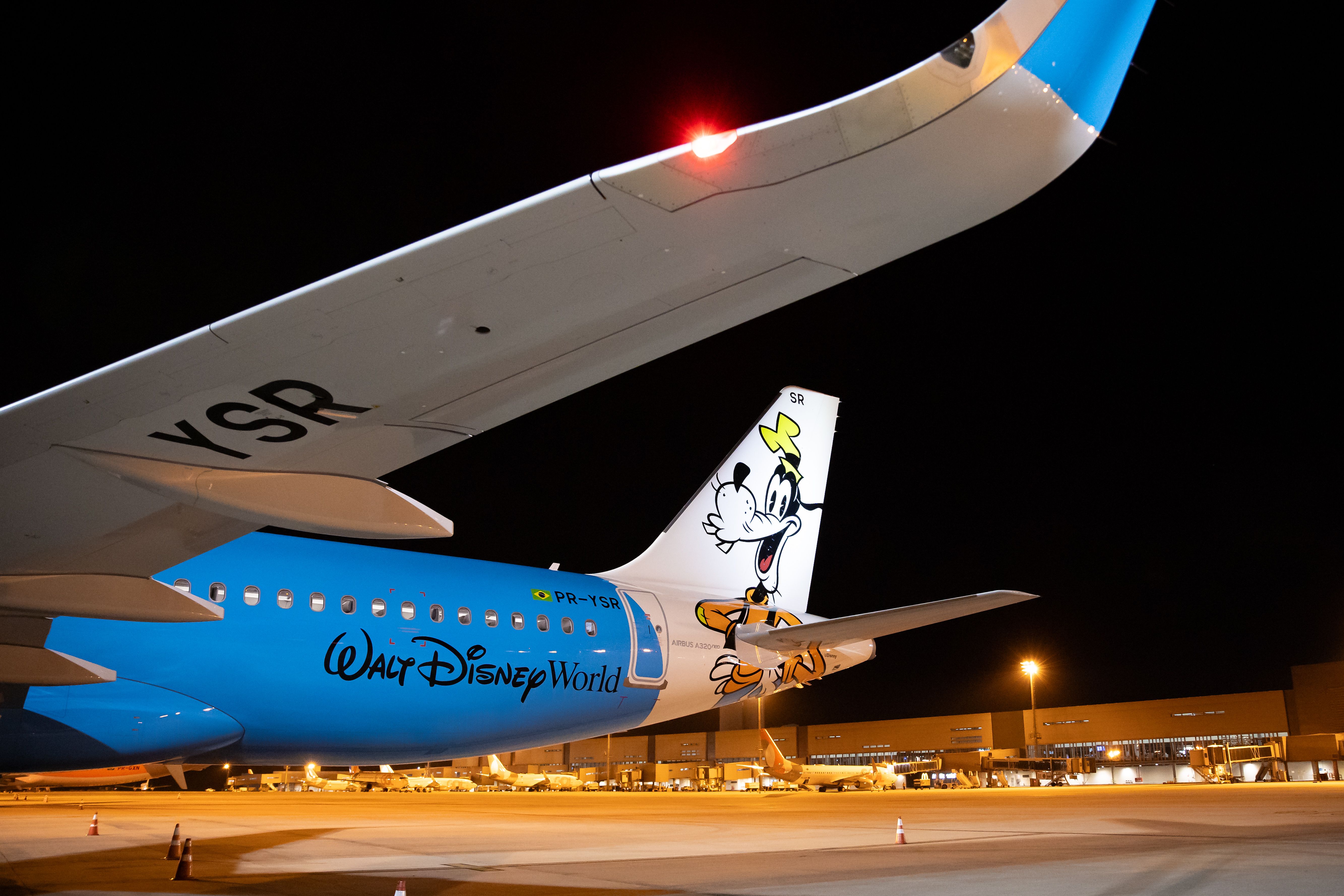 Azul Linhas Aéreas Completes Disney Aircraft Series With Custom Goofy-Themed Airbus A320neo