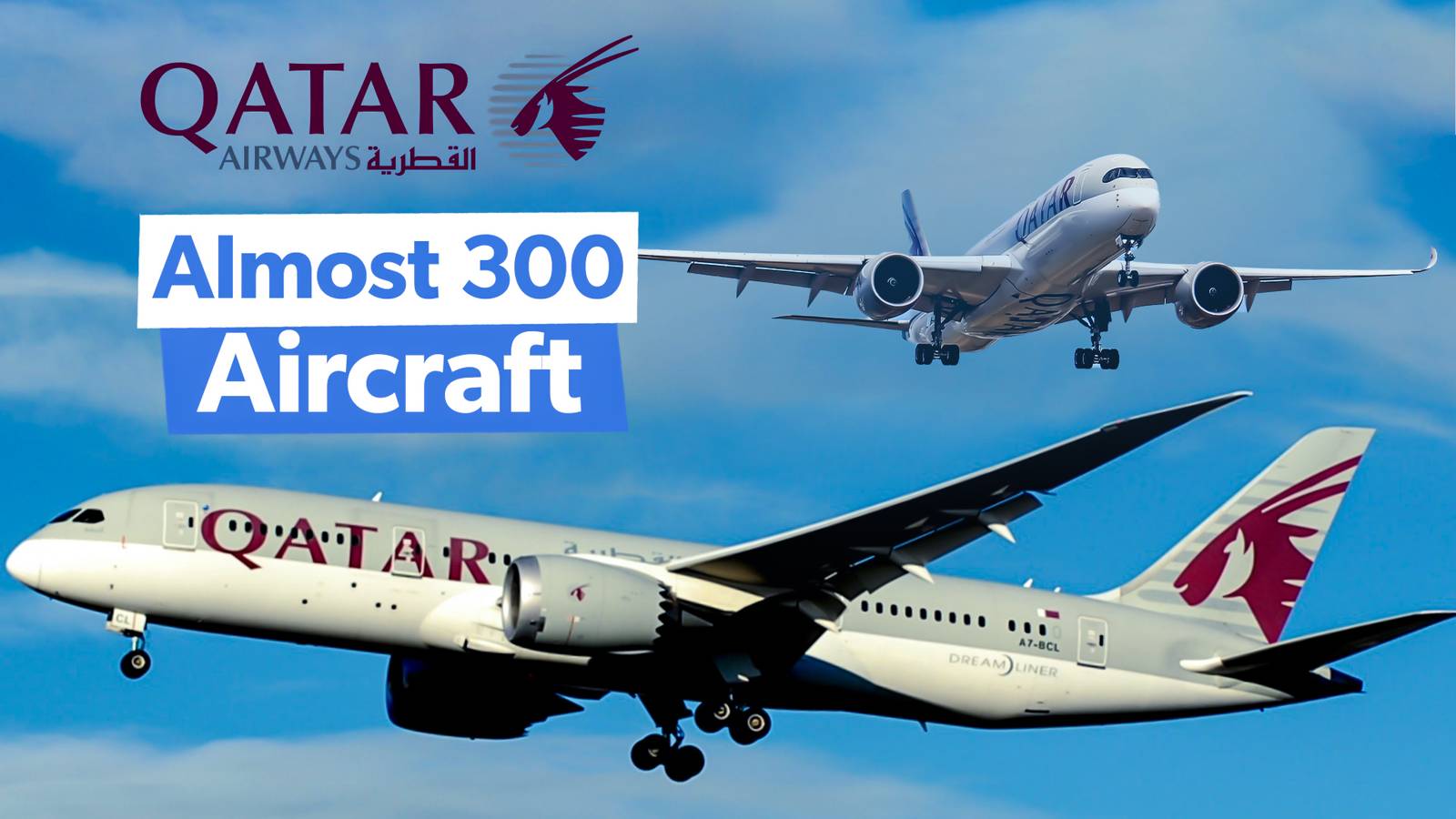 Middle Eastern Giant: The Qatar Airways Fleet In 2024