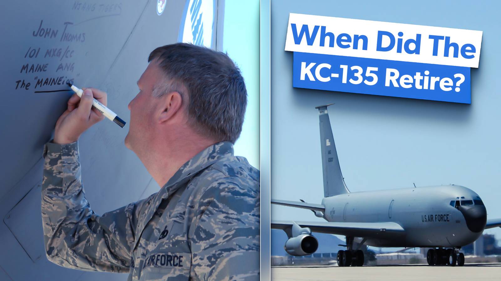 When Did The KC-135 Retire?