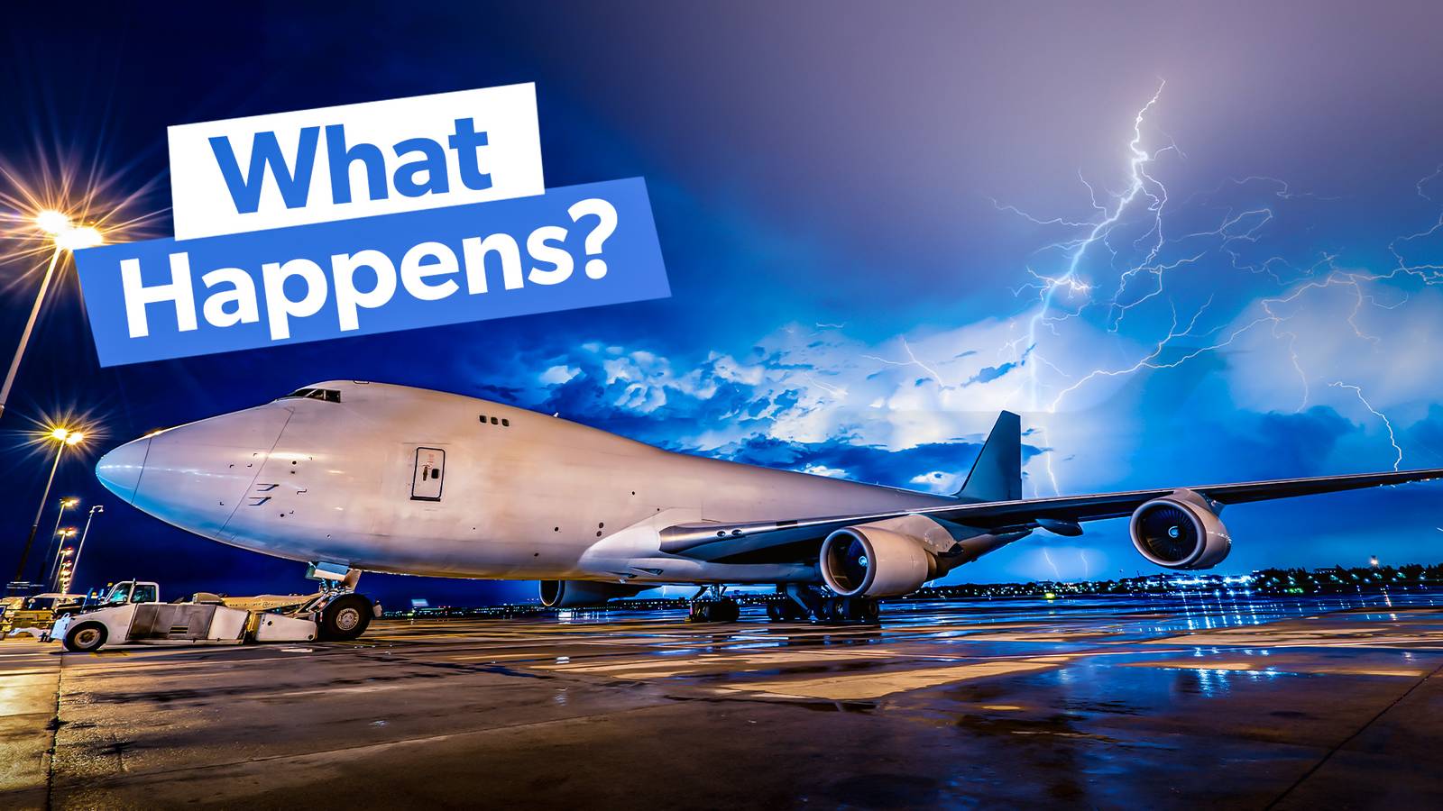 What Happens When A Plane Is Struck By Lightning?