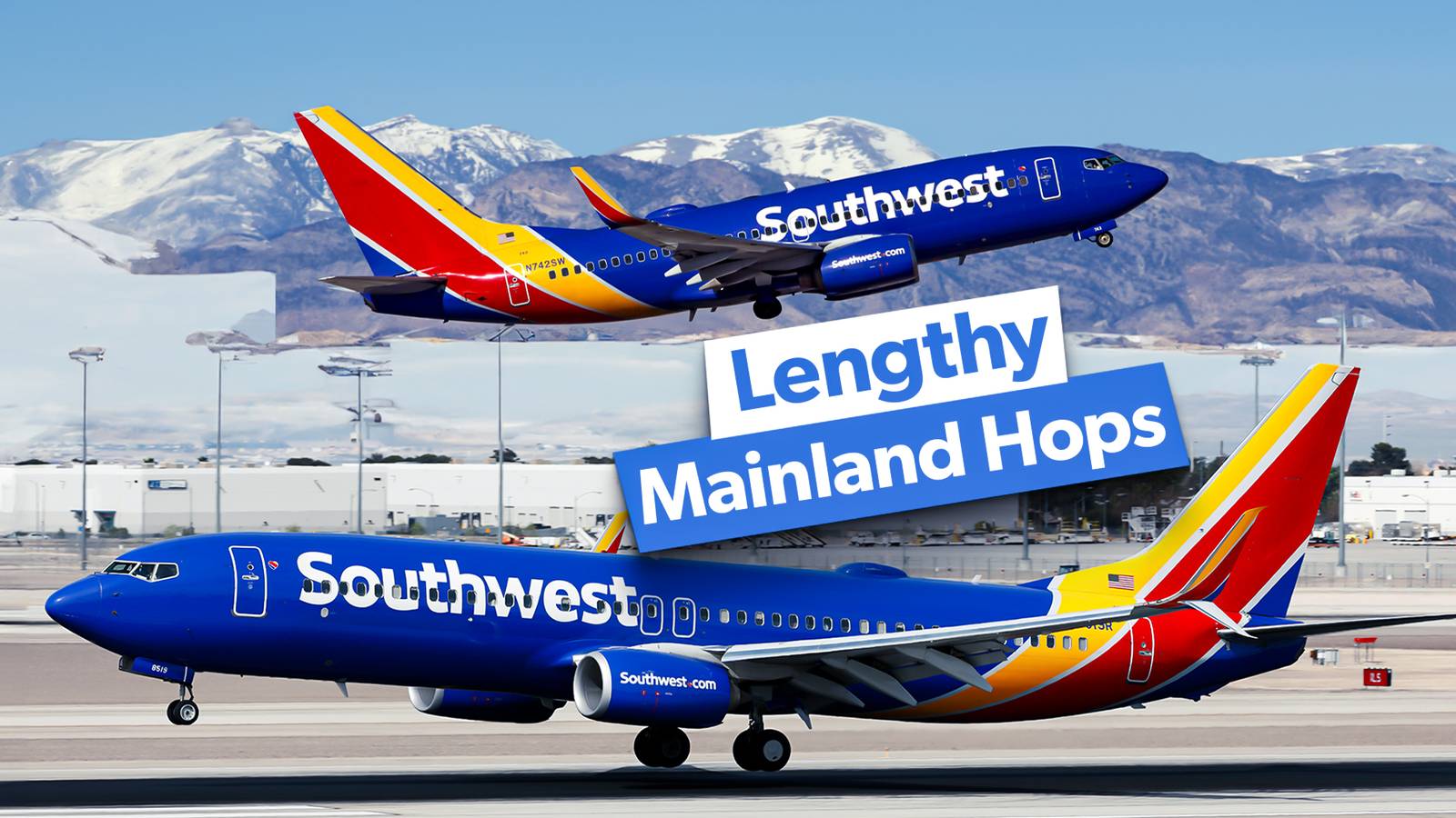 2,100+ Miles: Examining Southwest Airlines' Longest Non-Hawaii Routes