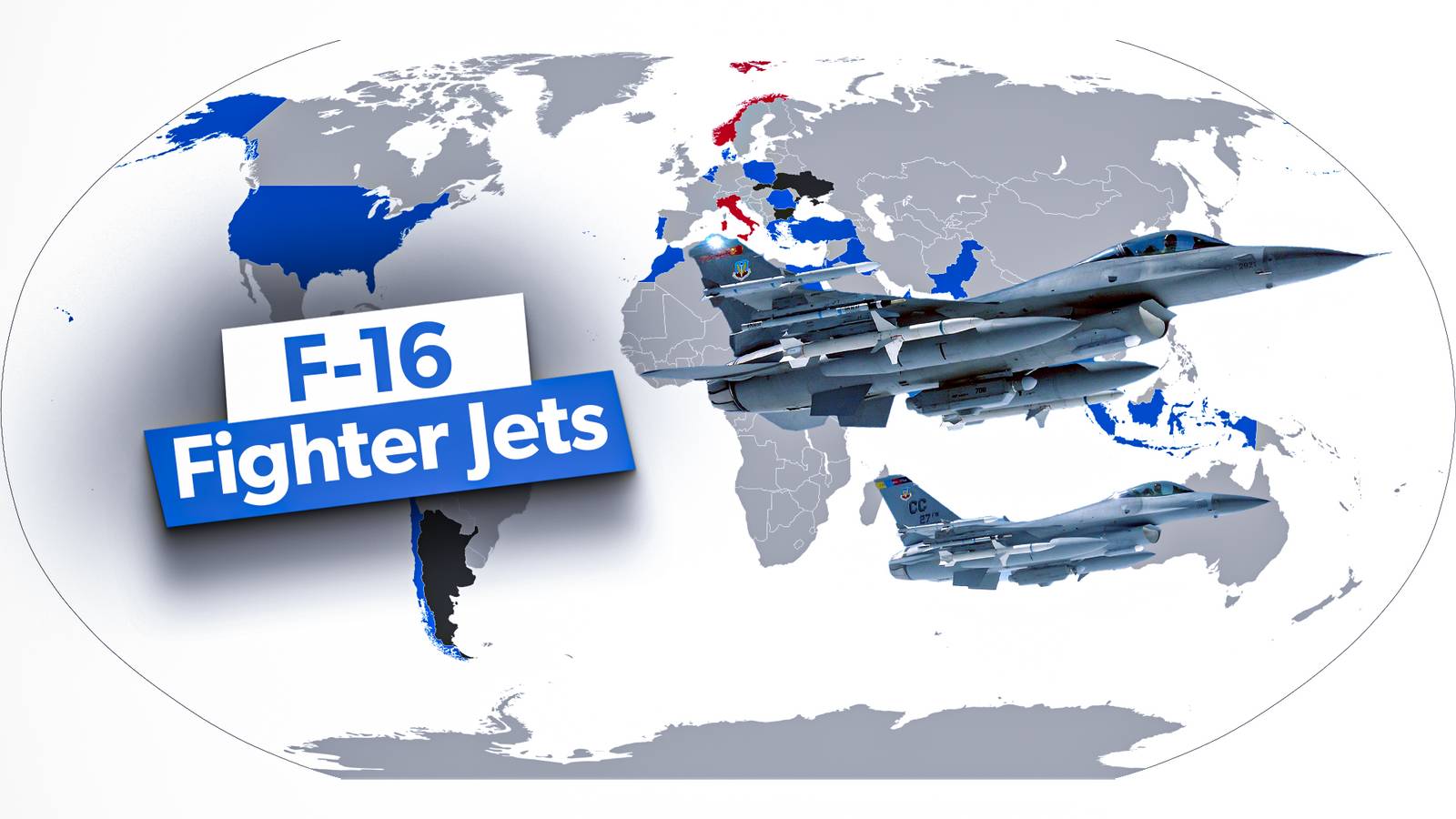 FEED: These Are The World's Top 5 Air Forces Equipped With F-16 Fighter Jets
