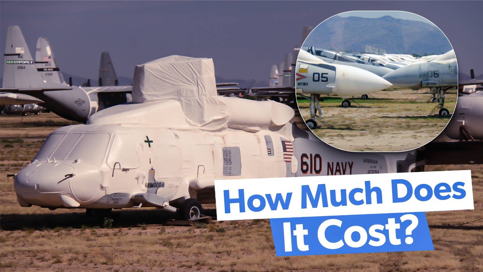How Much Does It Cost To Maintain The US Air Force & Navy's Aircraft Fleet?