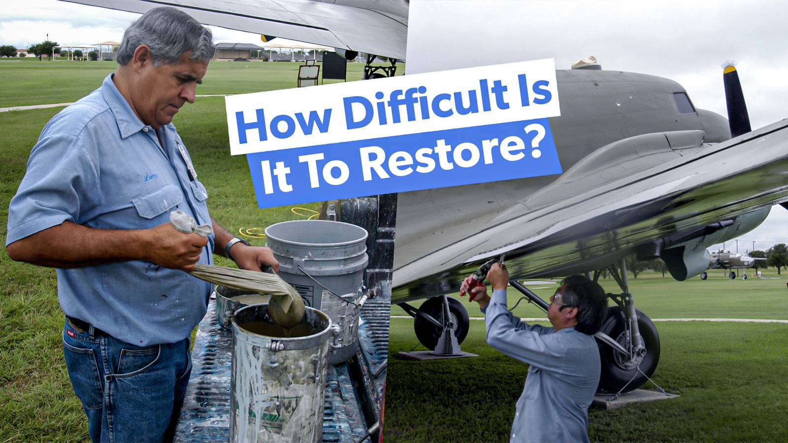 How Difficult Is It To Restore A WWII Plane?